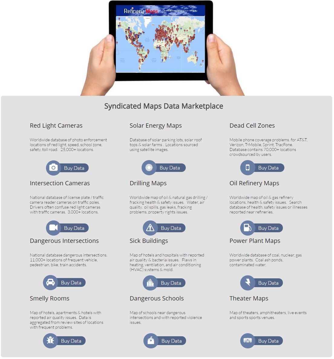 Drilling Maps Syndicated Maps Data Marketplace